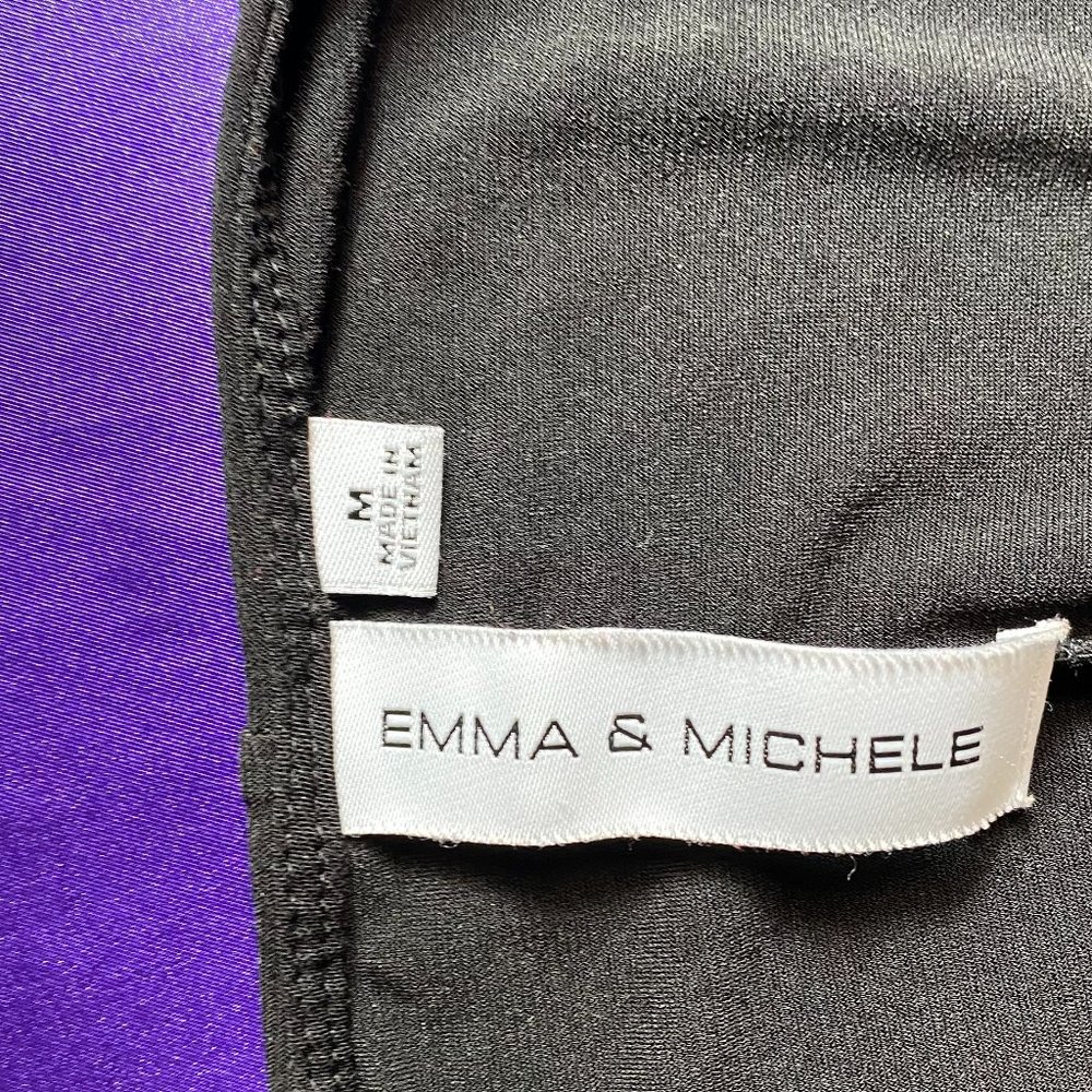 📌 Emma & Michelle Elegant Black Evening Dress - Picture 14 of 15
